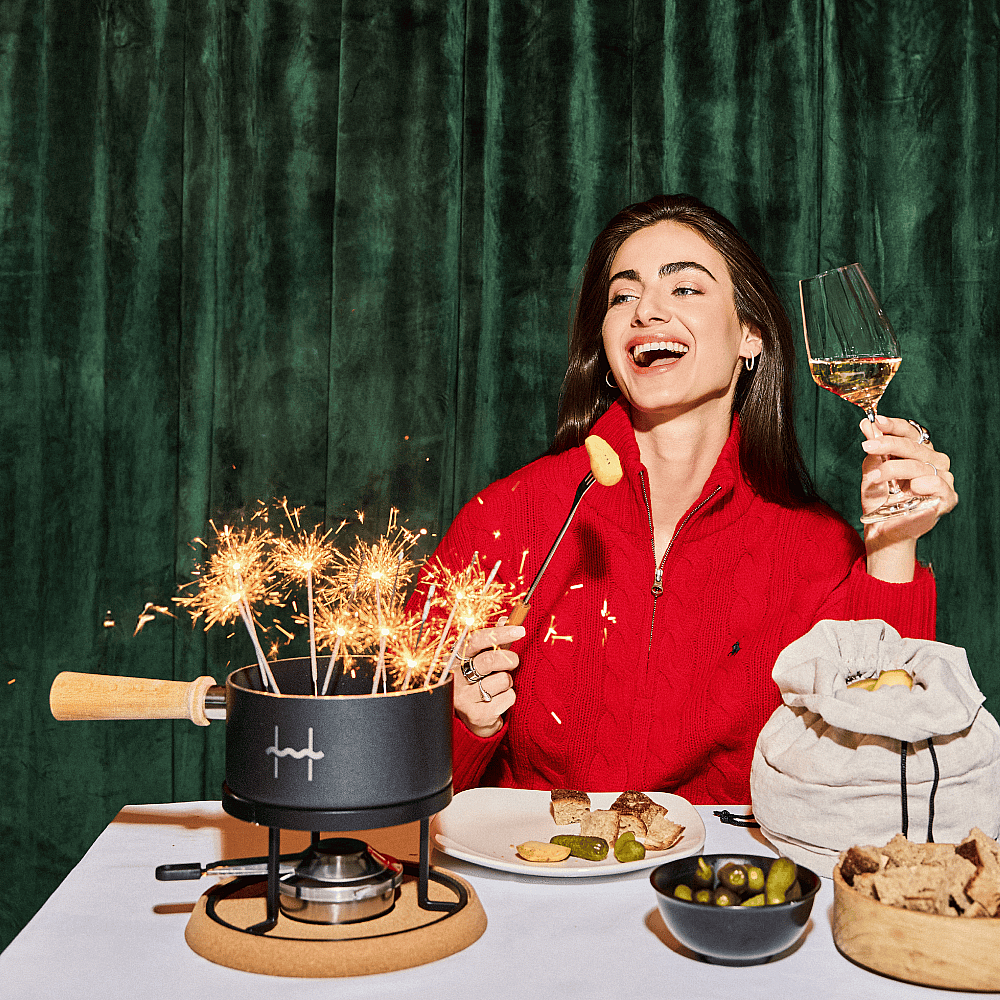 Neujahr 2026 Fondue