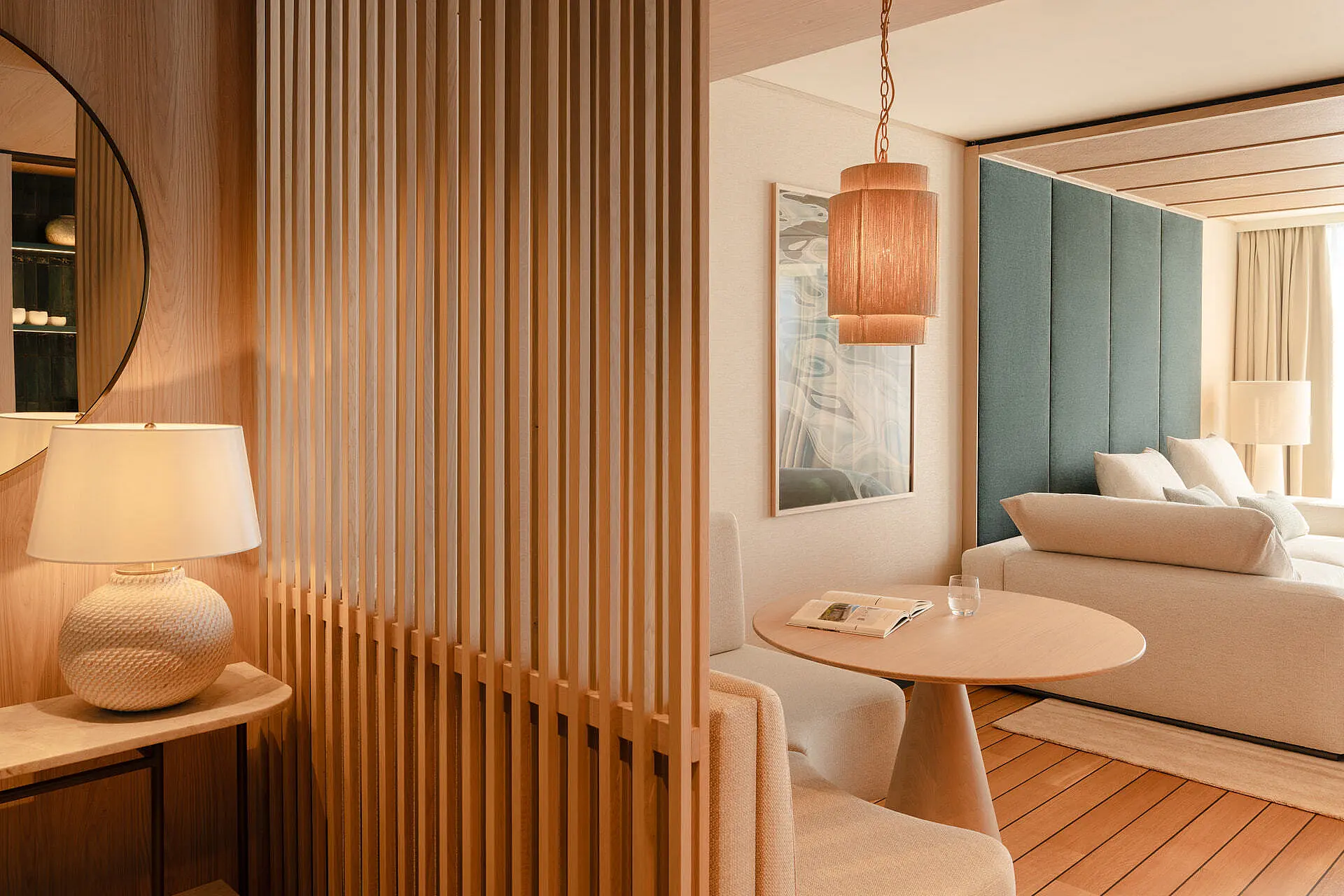 Hermitage Wellbeing Panorama Suite living area